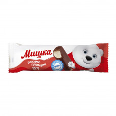 Пломбир Мишка Эскимо в Мягкой Шоколадной Глазури 15% 70г