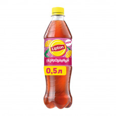 Чай Холодный Lipton Черный Манго Личи Газированный 0,5л