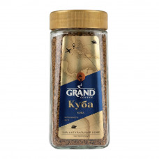 Кофе Растворимый Grand Куба 90г Стекло
