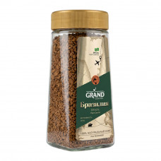 Кофе Растворимый Grand Бразилия 90г Стекло