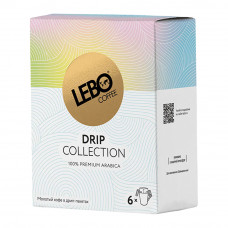 Кофе Молотый Lebo Mono Collection в Дрип Пакетах 63г Кофе Молотый Lebo Mono Collection в Дрип Пакетах 63г