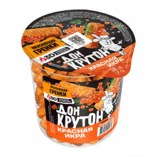 Гренки Дон Крутон Пшеничные со Вкусом Красной Икры 130г