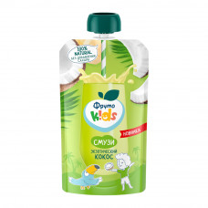 Смузи Фрутоkids Экзотический Кокос 130г
