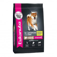 Корм Сухой Eukanuba для Взрослых Собак Ягненок 7кг