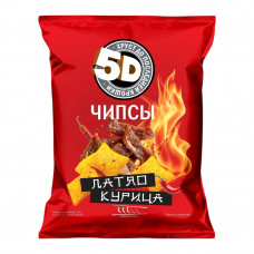 Чипсы 5D Латяо Курица 45г Чипсы 5D Латяо Курица 45г