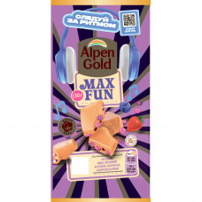 Шоколад Alpen Gold Max Fun Белый Ягодный Микс 130г Шоколад Alpen Gold Max Fun Белый Ягодный Микс 130г