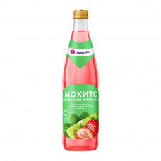 Напиток Газированный Мохито Клубника Лайм 0,45л Sweet Life
