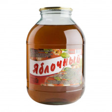 Нектар Тихвинский Уездъ Яблочный 3л Стекло