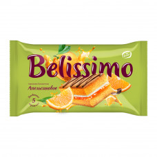 Пирожное Бисквитное Belissimo Апельсиновое 150г