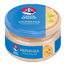 Икра Санта Бремор Икринка Подкопченная 160г ст/б