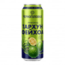 Лимонад Черноголовка Тархун Фейхоа 0,45л ж/б