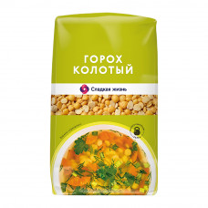 Горох Шлифованный Колотый 900г Сладкая Жизнь
