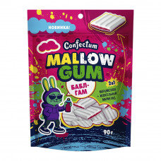 Маршмеллоу Confectum Mallow Gum Turbo Бабл Гам 90г