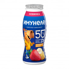 Напиток Имунеле Kids Клубника Банан 1,5% 100г