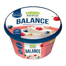 Сыр Мягкий Bonfesto Balance Ricotta 25% 220г Сыр Мягкий Bonfesto Balance Ricotta 25% 220г