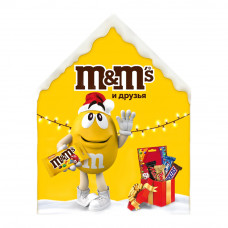 НОВОГОДНИЙ ПОДАРОК M&MS И ДРУЗЬЯ ИМБИРНЫЙ ДОМИК 172г НОВОГОДНИЙ ПОДАРОК M&MS И ДРУЗЬЯ ИМБИРНЫЙ ДОМИК 172г