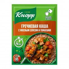 КАША ГРЕЧНЕВАЯ КНОРР С МЯСНЫМ СОУСОМ И ТОМАТАМИ 46г