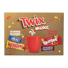 ПОДАРОЧНЫЙ НАБОР TWIX МИКС 166г