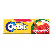 ЖЕВАТЕЛЬНАЯ РЕЗИНКА ORBIT ПРЯНАЯ МАЛИНА 13,6г ЖЕВАТЕЛЬНАЯ РЕЗИНКА ORBIT ПРЯНАЯ МАЛИНА 13,6г