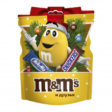 НОВОГОДНИЙ ПОДАРОК M&MS И ДРУЗЬЯ 71г НОВОГОДНИЙ ПОДАРОК M&MS И ДРУЗЬЯ 71г