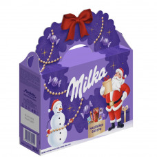 Новогодний Подарок Milka Новогодний Венок 369г Новогодний Подарок Milka Новогодний Венок 369г