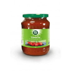 Томаты в томатном соке Smart 720 гр с/б
