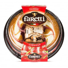 Торт Faretti бисквитный клубничный 400 гр Феретти Рус