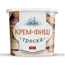 Паста Европром из Морепродуктов Крем-фиш Треска 150 гр пл/б