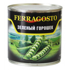 Горошек Зеленый Ferragosto 425 гр ж/б