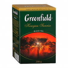 Чай Черный Greenfield Kenyan Sunrise Листовой 200г