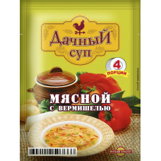 Суп Дачный Мясной с Вермишелью 60 гр Русский Продукт