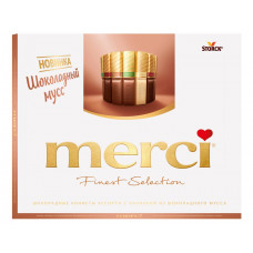 Набор конфет Merci ассорти с начинкой из шоколадного мусса 210 гр August Storck KG