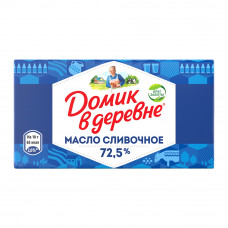 Масло Сливочное Домик в Деревне 72,5% 180г