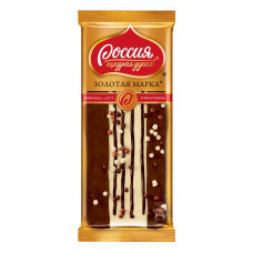 Шоколад Золотая марка молочный дуэт  10*85гр Nestle