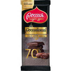 Шоколад Российский Горький 70% 90-82гр Nestle