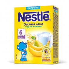 Каша Nestle овсяная молочная груша банан 220 гр