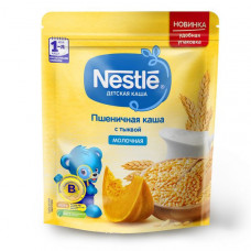 Каша Nestle пшеничная молочная с тыквой 220 гр