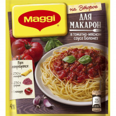 Приправа Maggi на Второе для Макарон в Томатно-мясном Соусе Болонез 30 гр Nestle