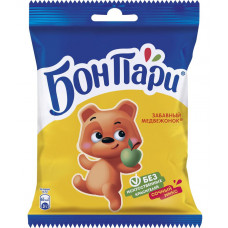 Мармелад Бон пари жевательный  фигурный со вкусом фруктов медвежонок 75 гр Nestle