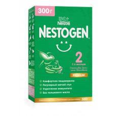 Смесь Nestogen 2 сухая адаптированная молочная с пребиотиками и лактобактериями  300 гр Nestle