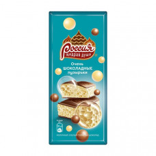 Шоколад  Россия молочный белый пористый  82 -75гр Nestle