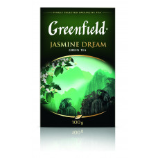 Чай Гринфилд Jasmine Dream Зеленый 100гр Орими Трэйд