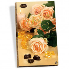 Набор конфет Шоколадный кутюрье Ассорти Кремовые розы 250 гр
