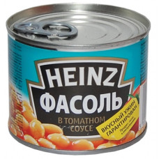 Фасоль в томатном соусе 200гр ж/б Хайнц