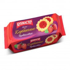 Печенье Кухмастер Клубничные Тарталетки 240г