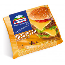 Сыр Hochland Плавленый Чизбургер Ломтики 45% 150г