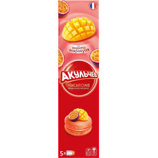Пирожное Акульчев Macarons со Вкусом Манго Маракуйя 60г