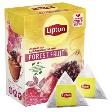 Чай Липтон Forest Fruit Черный 20пир Юнилевер Русь