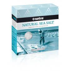 Соль SETRA пищевая морская натуральная 500 гр  Медитеран