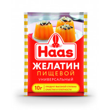 Желатин Пищевой Универсальный 10 гр Хаас